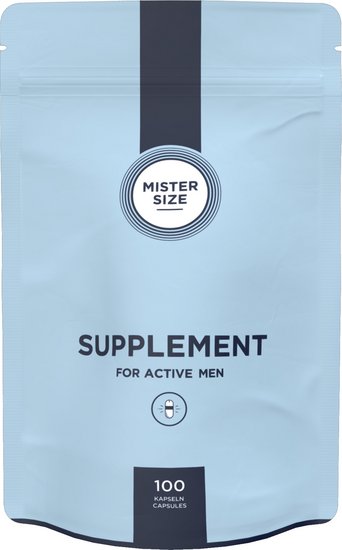 Aktif erkekler için MISTER SIZE Supplement - gıda takviyesi