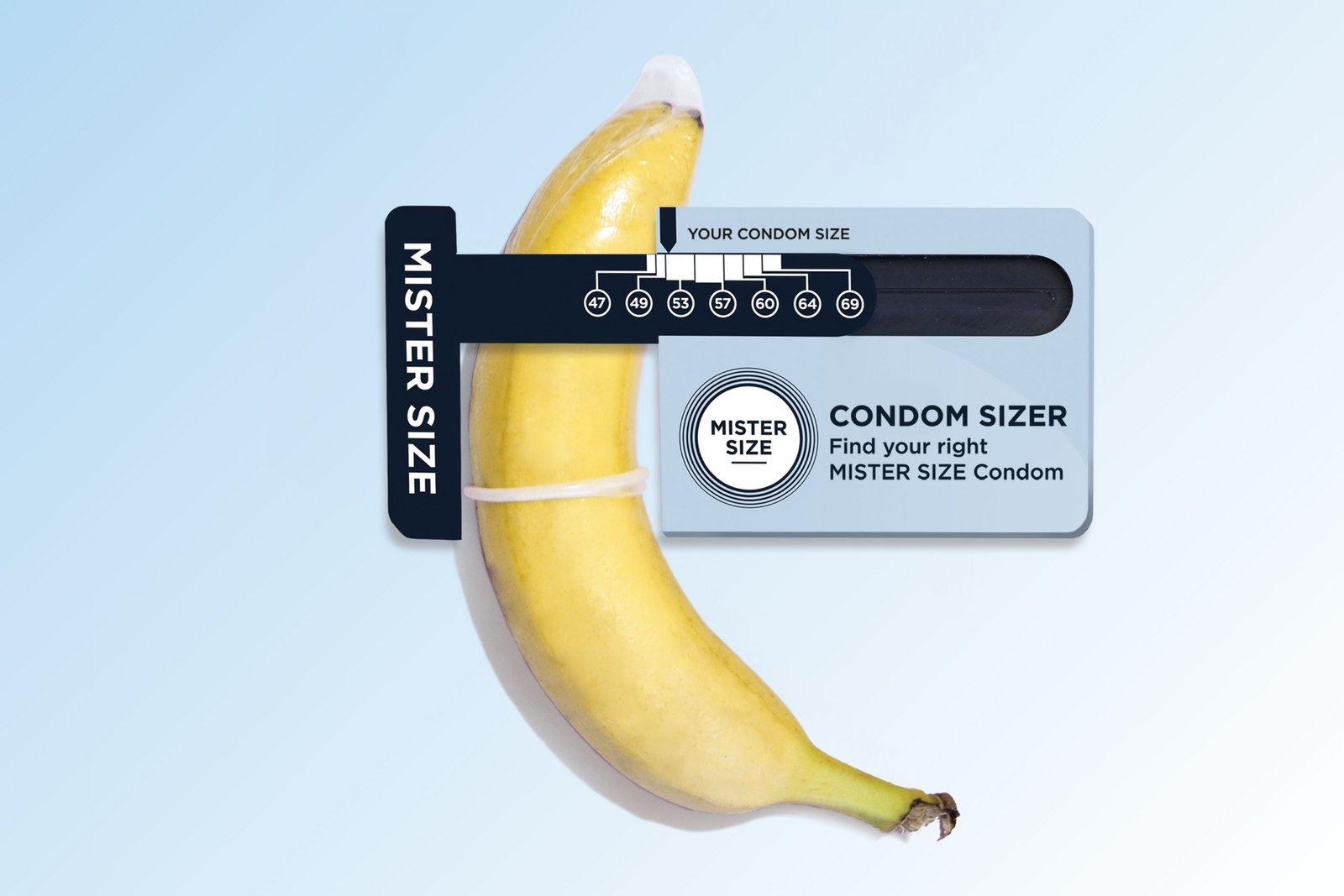 Condom Sizer - prezervatif boyutunu belirlemek için bir kumpas ölçer